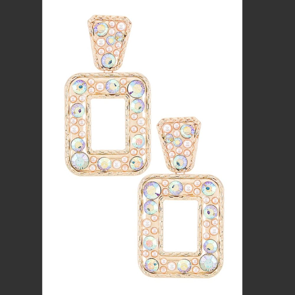 8 Other Reasons Underground gold rhinestone drop earrings